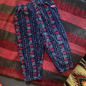 OshKosh B'gosh Multicolor Floral Corduroy Pants